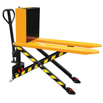 China Construction Material Stores Stacker Reclaimer Pallet Hydraulic Semi Electric Forklift Lift for sale