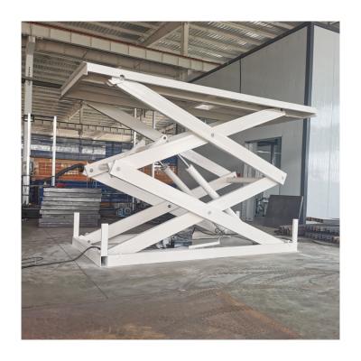 China Widely Capacity 3000kg Hydraulic Stationary Car Scissor Lift 5000*25005mheight Customized for sale