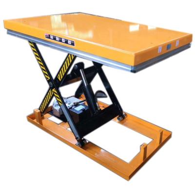 China Safety Easy Operation Stationary Hydraulic Indoor Scissor Car Lift Platform For Production Line for sale