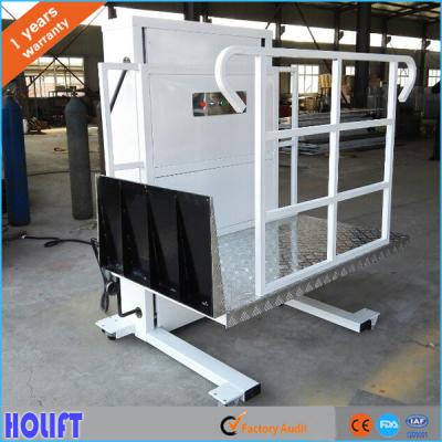 China Steel Structure Solid Hydraulic Platform Outdoor Vertical Slope Wheelchair Lift For Older for sale