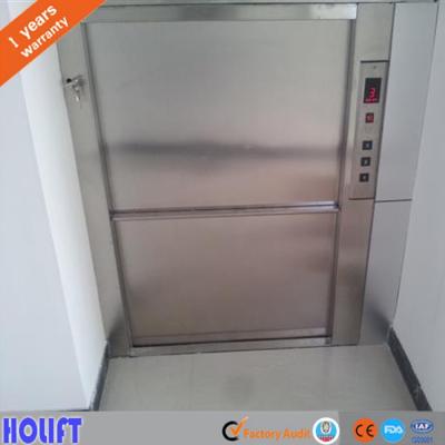 China Low price 100kg, 200kg, 500kg electric food dumbwaiter hotel food delivery elevator with big price for sale