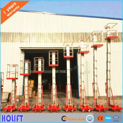 China Easy Operation Safety Convenience 10% Max 10m Single Post Aluminum Mast Lift Hydraulic Car Lift ISO for sale