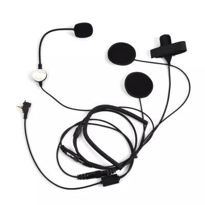 China Headband Motorcycle Open Face Helmet Headset Earphone for sale