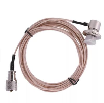 China UHF SO239 Female Right Angle To UHF PL259 Male RG316 For Car Mobile Radio Antenna 1m 3m 5m 10m Cable SDBF170 for sale