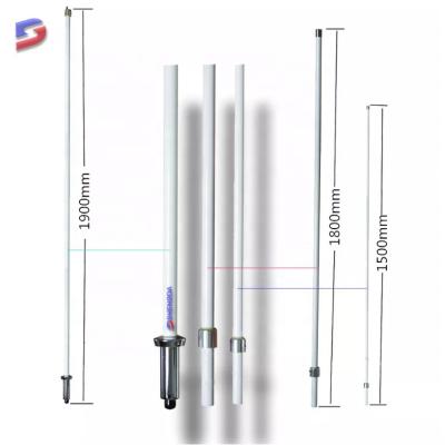 China X510 Fiberglass VHF/UHF Base Station VHF/UHF Antenna With Diamonds 8.4/11.7dBi Dual Band Fiberglass Antenna 144/430mhz Communication Antenna for sale