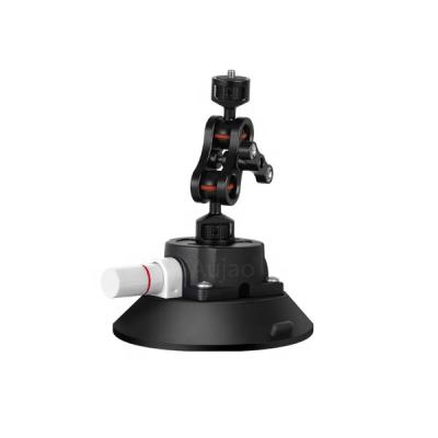 China Car Camera Video Shooting Power Grip Pump Vacuum Suction Cup Rubber Camera Mount with Monitor Magic Arm for sale