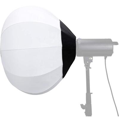 China Globe 45cm Portable Soft Light Diffused Soft Box Lantern Perfect Soft Light Modifier for LED Light/Studio Flash/Strobe Moonlight with Bowen Mount for sale