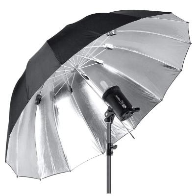 China 60 Inch 150cm Umbrella 16 Inch 150cm Silver Reflective Umbrella 150cm Rods Parabolic Fiberglass for sale