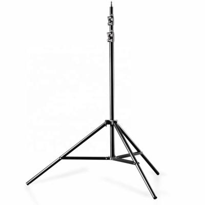 China Heavy Duty Aluminum Adjustable Spring Cushion 2.4m Video Heavy Duty Lightweight Photo Stand for sale