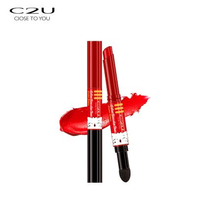 China C2U Waterproof Lip Tint Color Pop Lipstick High Quality Private Label for sale