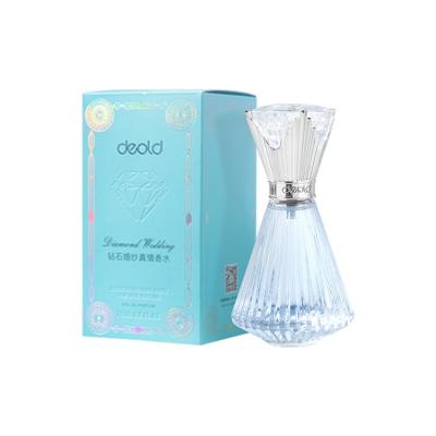 China Factory Direct Wholesale 75ml Private Label Diamond Wedding Dress Long Lasting Amazing Air Freshener Body Spray Perfume For Women for sale