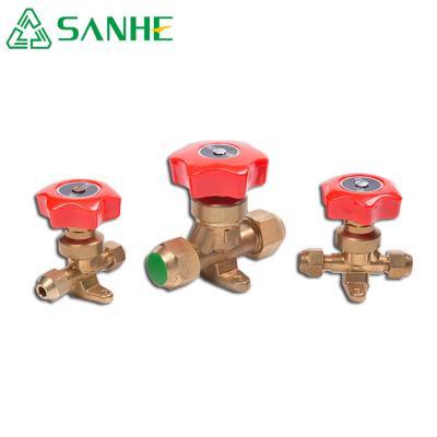 China General refrigerator parts refrigeration hand shut-off valve for sale