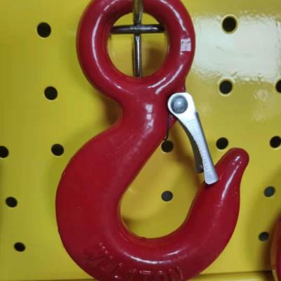 Κίνα GOOD QUALITY high quality Forged Heavy duty G80 Weld On Chain Hooks Industrial Chain Hooks προς πώληση