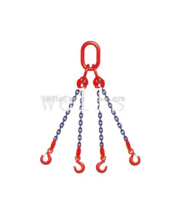 Chine Zinc Oil Drum Steel Chain Sling With Clamp For Lifting Standard CE Certificaited à vendre