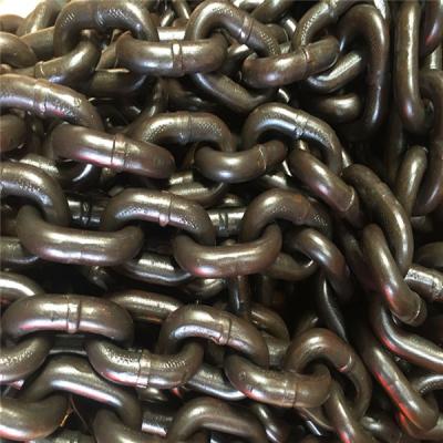 China WELLS Gunny Bags Blackened Lifting Link Chain ISO SGS Standard 1/8-1,2mm-32mm for sale