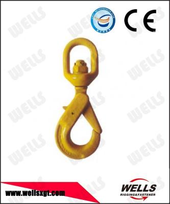 China good quality G80 Safety Latch Self locking Swivel Hook Forged en venta