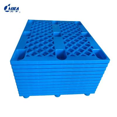 China Mini Small 1200x1000 Mm Single Faced Lightweight Stackable Plastic Pallet for sale