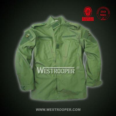 China Military Uniforms ACU Anti-Static Olive Jacket for sale