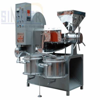 China Peanut Screw Oil Expeller Machine Almonds Oil Press Machine High Pressure Oil Production Line Machine for sale