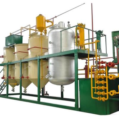 China Plant Small 1-10 T/D Mini Crude Oil Refinery Machine Vegetable Oil Refining Machine for sale