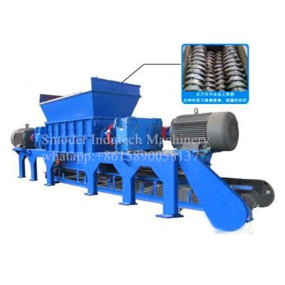 China Recycle Used Plastic Tire / Scrap Metal / Garbage Plastic Mobile Shredder For Sale for sale