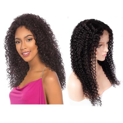 China Wholesale Brazilian Curly Straight Swiss Lace Wigs 360 Virgin Hair Curly Curly Full Lace Wigs For Black Women for sale