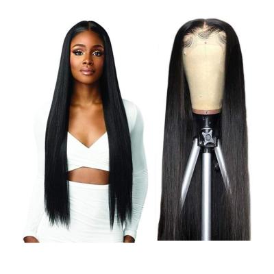 China Hot Selling Human Hair Full Lace Front Wigs 4X4 HD Straight Unprocessed Brazilian Virgin Human Hair Wigs Hot Most Natural Hair Wigs for sale