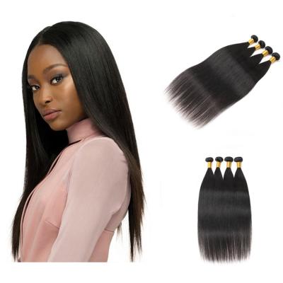 China Silky Straight Wave 2pc Straight Weave Bundles Wholesale Unprocessed Virgin Brazilian Remy Hair Bundles Weaving Hair Weave Bundles Extension Vendors for sale