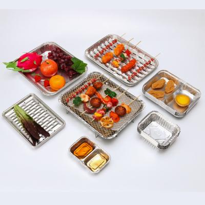 China 500ml aluminum foil and baking container china for sale