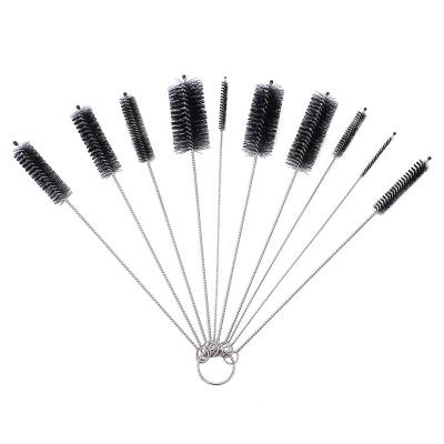 China Sustainable High Quality Different Size Spiral Bristle Cleaning Brush For Test Tube for sale