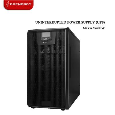 China Computer/Telecomminications 6KVA 5400W Offline UPS Single Phase Battery Backup Industrial External Power Supply/Online Interactive Powe Uninterrupted Supply for sale