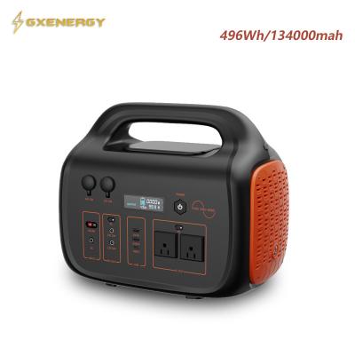 China Type C 500W Power Portable Battery Emergency Power AC/DC Outdoor Camping Medical Energy Storage for sale