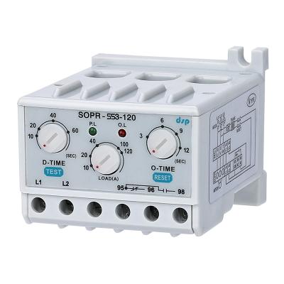 China Sealed SOPR-SS3-120 (10-120A) (UN: 110VAC) Digital Motor Controller Motor Protection Relays for sale