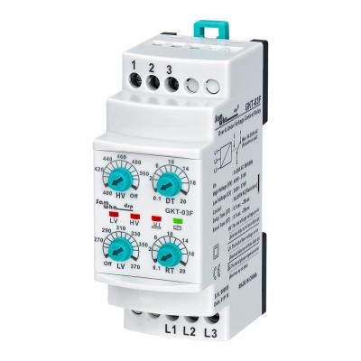 China Samwha-dsp Gkt-03f Digital Sealed Failure Overcurrent Under Voltage Protection Phase Sequence Control Relay for sale