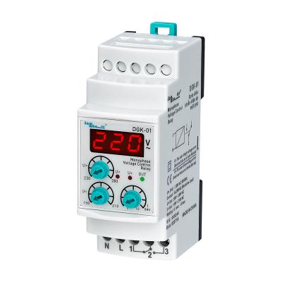 China Samwha-dsp Dgk-01 Ultra-small Digital Single Phase Time Sealed Over Protection Voltage Control Relay Under Single Phase for sale