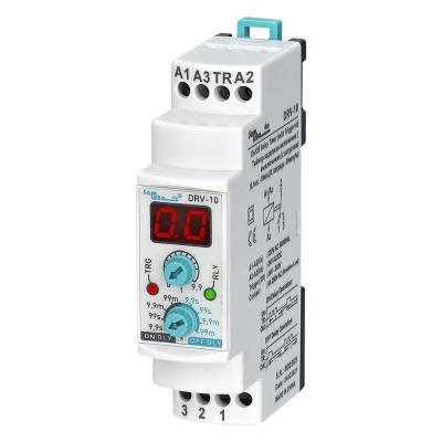 China Samwha-dsp Drv-10 Terminal Multifunctional On/Off Connection With Trigger Digital Display Time Relay Time Delay Relay for sale