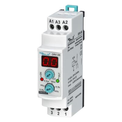 China Samwha-dsp Drv-08 5A/250V Terminal Connection (Resistive Load) Digital Multifunction AC Functional Time Delay Relay for sale