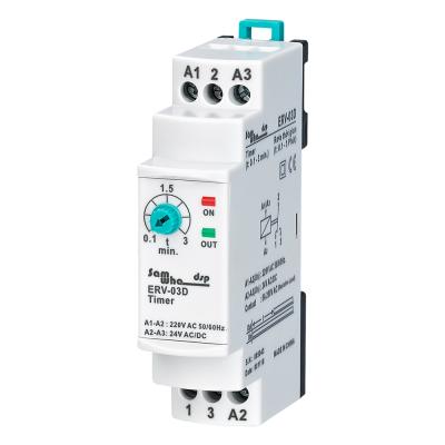 China Samwha-dsp Sealed Erv-03d (0.1-3min.) Remotemote 24v Power Factor Relay Sealed Control for sale