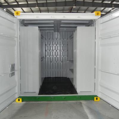 China Industrial Uniteam DNV 271 certified offshore rigging loft for storing rigging and lifting equipment with mesh door and hooks for sale