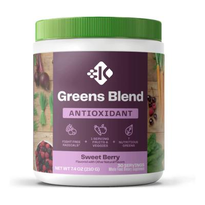 China Providing Energy High Quality Super Greens Powder Multivitamin Support Immune & Digestion Supplement Vitamin Athletic Bloom Greens Powder for sale