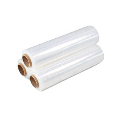 China Clear Polyethylene Lldpe Stretch Pallet Wrapping Wrapping Film Moisture Proof Manufacturer for sale