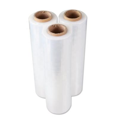 China Packaging plasic film LLDPE stretch film with high tensile and new material for sale