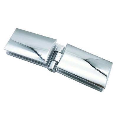 China Modern Zinc Alloy Hinge Shower Room Glass To 180 Degree Pivot Glass Door Hinge for sale