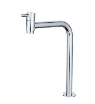 China Metered Faucets Single Cold Water Platform Mounted Faucet Sink Cold Water Basin Faucet Basin Faucet for sale