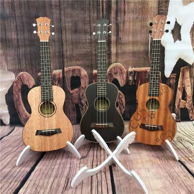 China High Quality Material Foldable Ukulele Stand Wooden Guitar Ukulele Guitar Accessories Hold Strings Musical Instrument Partition. for sale