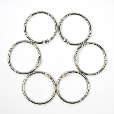 China 38mm Book Binding Circle Rings Binding Circles Movable YIWANG Sheets Book Ring For 35mm Folder Paper Book for sale