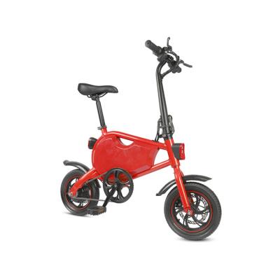 China Aluminum Alloy 12 Inch 36V Folding Electric Bicycle Ebike Lightweight Aluminum Frame Mini Electric Bike With Pedals Cute Kids for sale