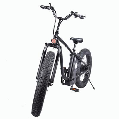 China New 2022 OEM 48V Fashionable Electric Bike 48V 15Ah 26 Inch E Bike Electric Mountain Bike 500W 750W 350W for sale