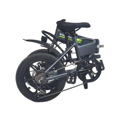 China New 2022 Aluminum Alloy Praviate Frame 16 Inch Aluminum Alloy Frame 48V 500W 750W Foldable Folding Electric Bike Wholesale For Sale for sale