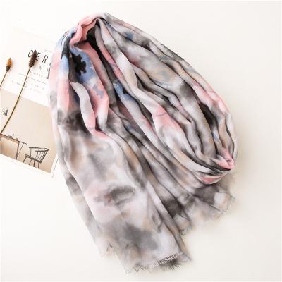 China Decorate Wholesale Winter Autumn Spring Scarves Designer Shawls Soft Thin Scarves Long Scarf Styles Silk for sale